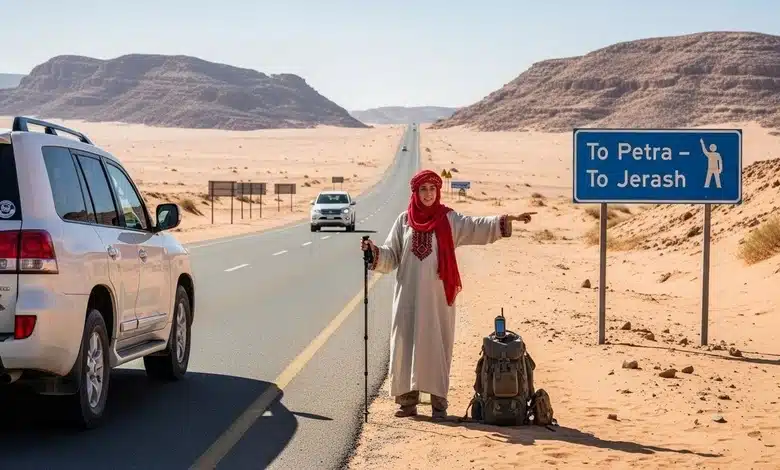 المسارات السياحية بين جرش والبتراء 