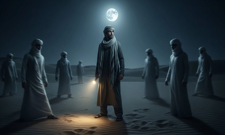 كائنات خفية في أساطير الصحراء العربية 