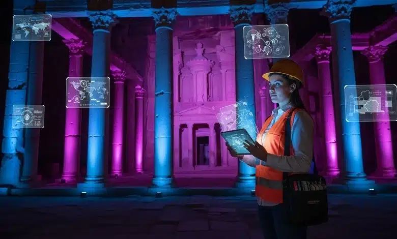 مستقبل السياحة الأثرية بين جرش والبتراء 