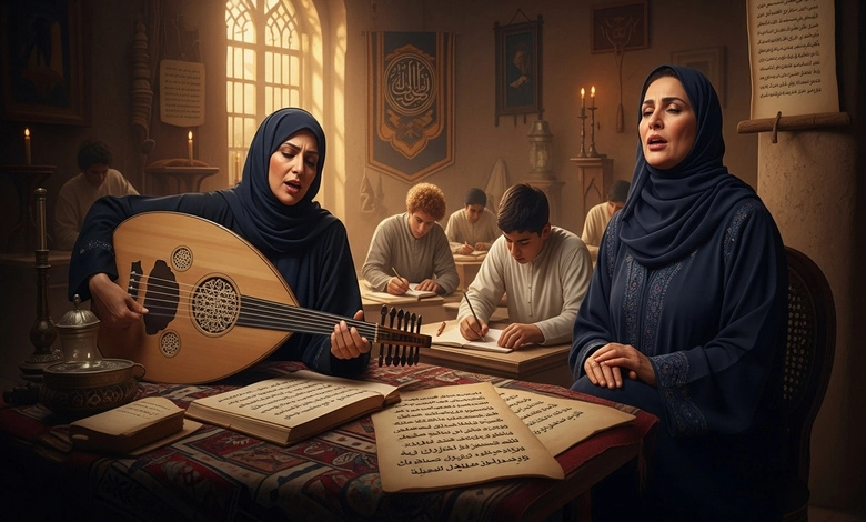 الغناء في الأسواق الجاهلية ودوره في الحياة الاجتماعية قديماً أثر الغناء في الأسواق الجاهلية على التراث العربي لاحقاً
