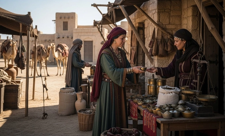 الحياة الاقتصادية والتجارية في حضارة لحيان 