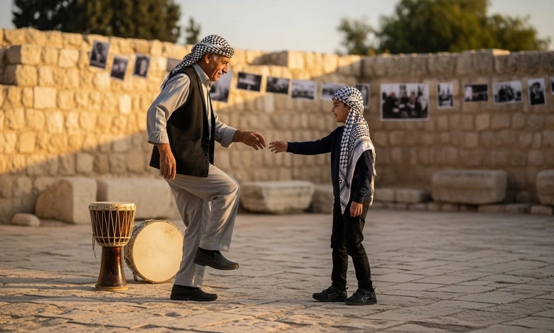 الدبكة الفلسطينية في المناسبات الاجتماعية والوطنية 