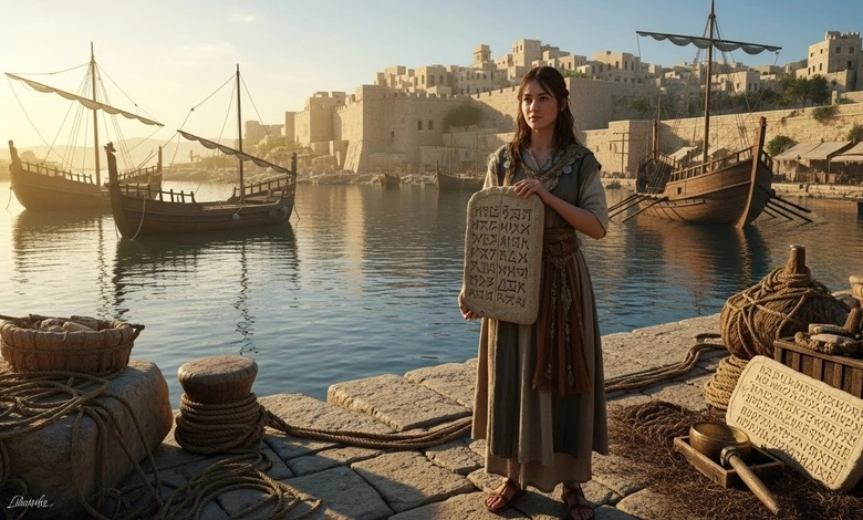 نشأة أبجدية الفينيقيين
