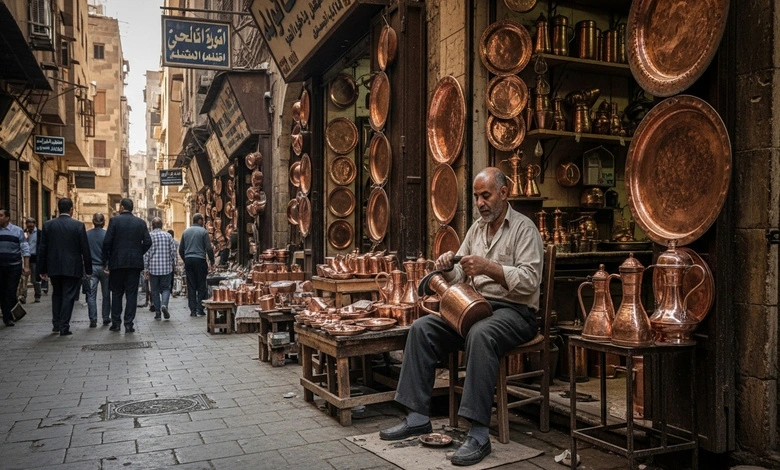 أشهر مناطق صناعة النحاس في القاهرة حتى اليوم 