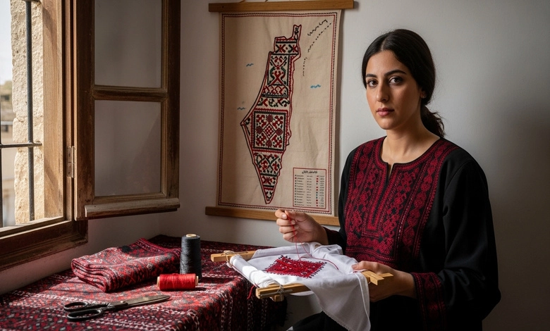 التطريز الفلسطيني رمز المقاومة في الأزياء التراثية النسائية
