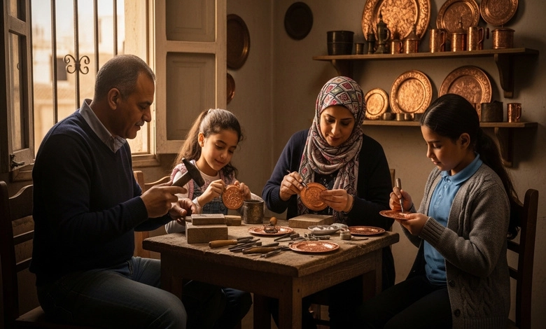 هل ما زالت صناعة النحاس في القاهرة مصدر رزق للأسر؟ 