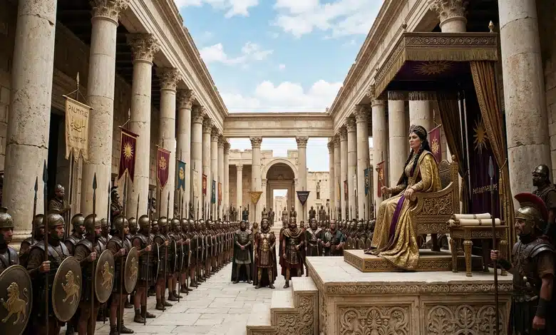 إنجازات زنوبيا ملكة تدمر العسكرية والسياسية
