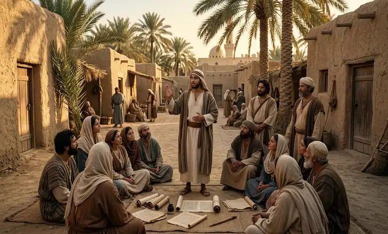 الدور الدعوي والسياسي في سيرة مصعب بن عمير سفير الإسلام الأول حياة ونشأة مصعب بن عمير