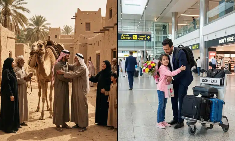 عادات استقبال الحجاج في البلاد العربية بين أصالة التقاليد والفرحة بعودة ضيوف الرحمن أشهر عادات استقبال الحجاج بين الماضي والحاضر