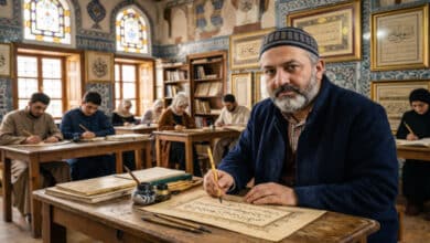 أشهر مدارس الخطاطين في تركيا التي تجمع بين الأصالة والاحتراف