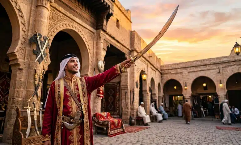 تاريخ صناعة السيوف الدمشقية التي حيرت علماء الغرب أهمية السيوف الدمشقية في التراث والثقافة العربية