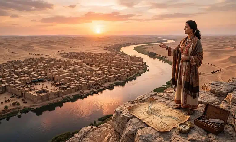 مدينة الفسطاط أول عاصمة إسلامية في مصر الموقع الجغرافي لمدينة الفسطاط وأهميته الاستراتيجية
