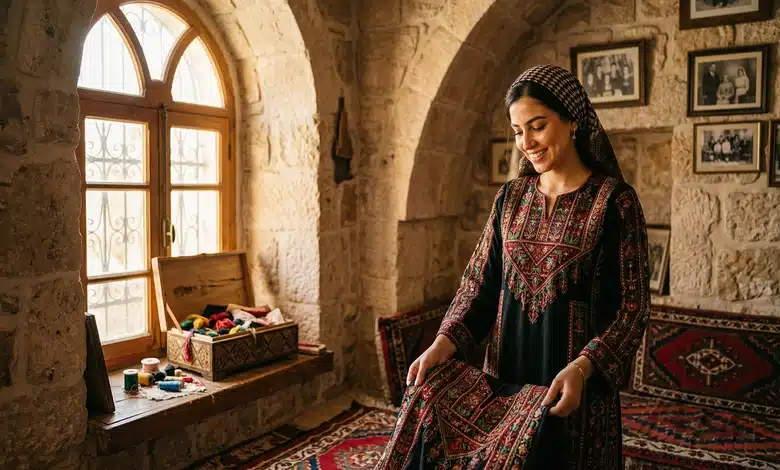 الثوب الفلسطيني المطرز حين يروي القماش تاريخ وطن جذور الثوب الفلسطيني المطرز التاريخية التي تحكي قصة الهوية