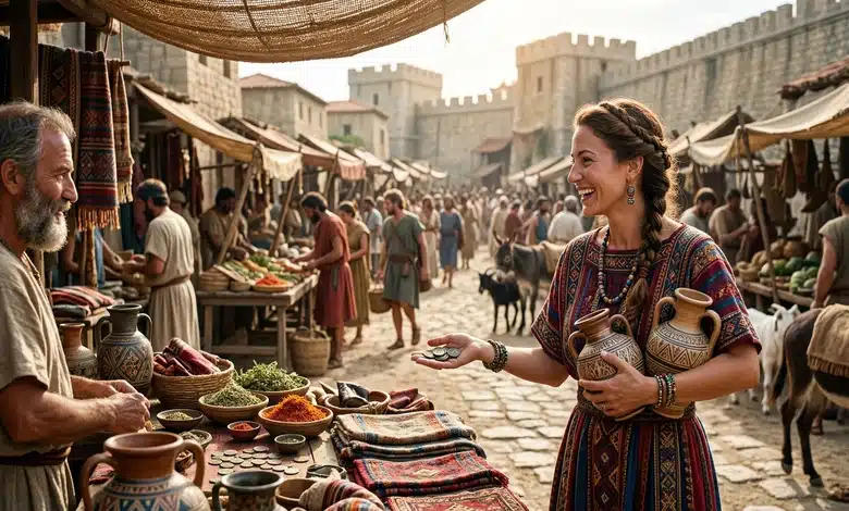 كيف كانت الحياة الاقتصادية والثقافية في طروادة القديمة؟

