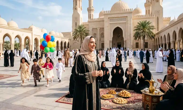 مظاهر الاحتفال المرتبطة بـ أهازيج العيد القديمة
