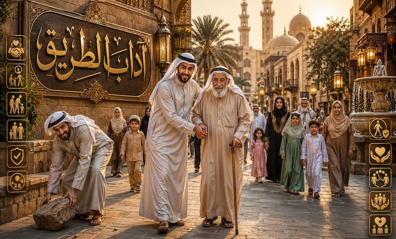 آداب الطريق وحقوق المارة في الإسلام آداب الطريق وحقوق المارة في الإسلام