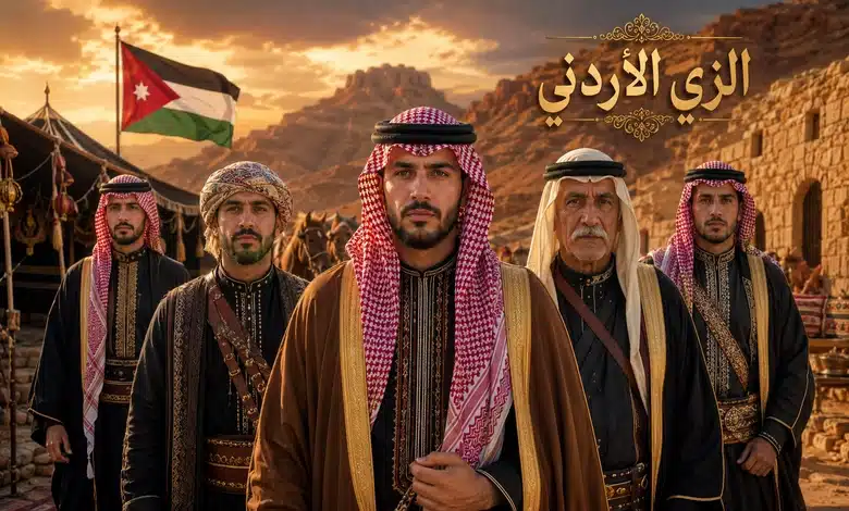 أشهر أنواع الزي التقليدي الأردني للرجال