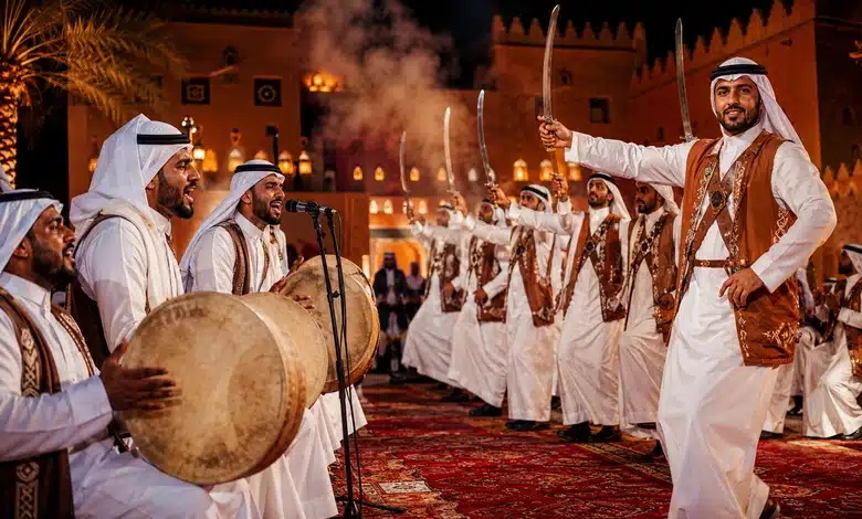 الإيقاعات التقليدية ودورها في تشكيل فنون السامري والعرضة النجدية
