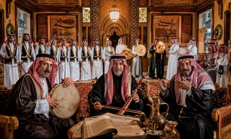 الجذور اللحنية والإيقاعية لفنون السامري والعرضة النجدية في التراث السعودي
