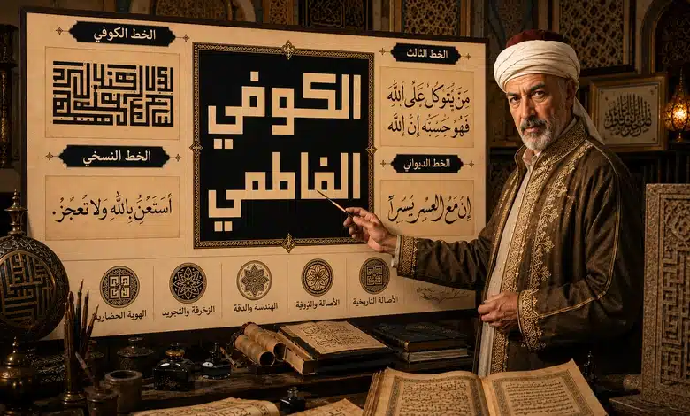 الخط الكوفي الفاطمي وطرق تمييزه عن الأنماط الأخرى