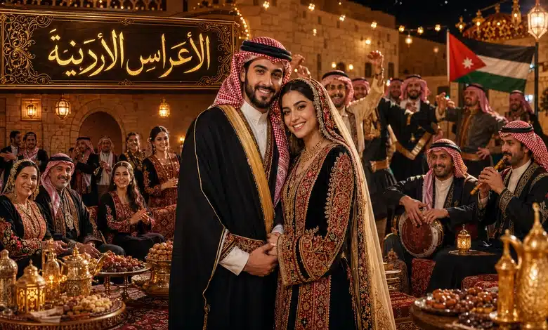 الزي الشعبي الأردني في المناسبات والأعراس التقليدية 