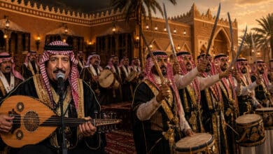 الفروق اللحنية بين فنون السامري والعرضة النجدية التراثية