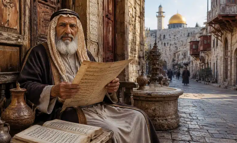 المدينة القديمة في القدس عبر العصور المختلفة
