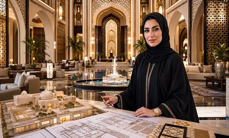 تصميم فندق بطراز إسلامي يعكس الهوية الثقافية المعاصرة 