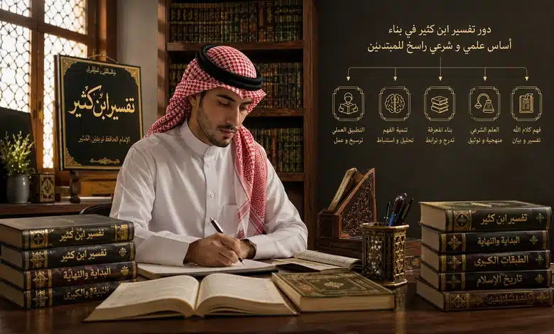 تفسير ابن كثير ودوره في بناء أساس علمي للمبتدئ
