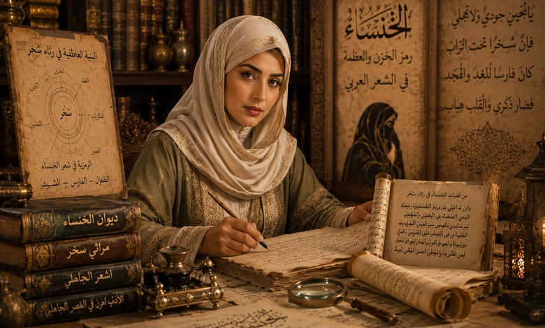 شعر الرثاء عند الخنساء وتحليل أبرز القصائد
