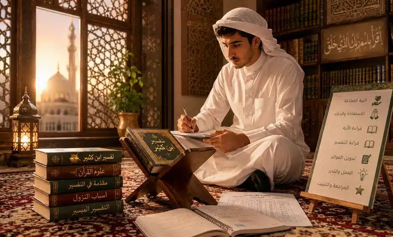 كيف يبدأ المبتدئ قراءة تفسير ابن كثير بطريقة صحيحة؟
