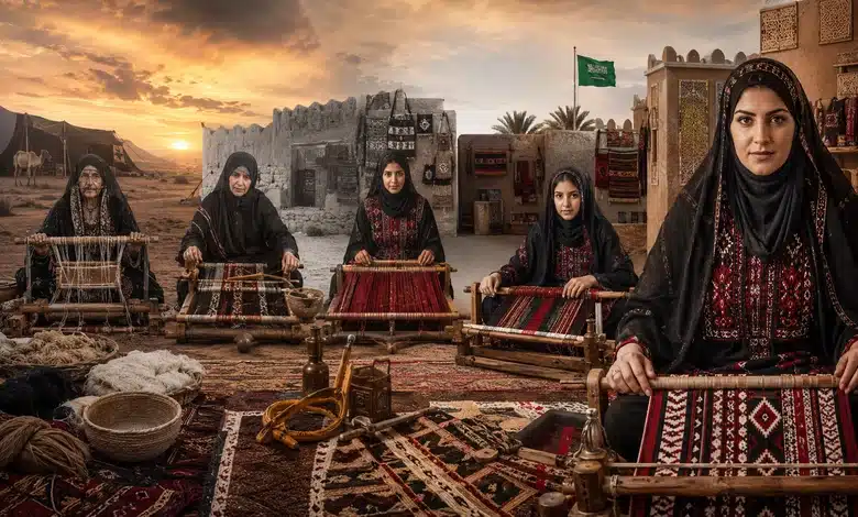 تاريخ حرفة السدو السعودي وكيف جسدت هوية البادية عبر الأجيال مراحل تطور السدو عبر الأجيال