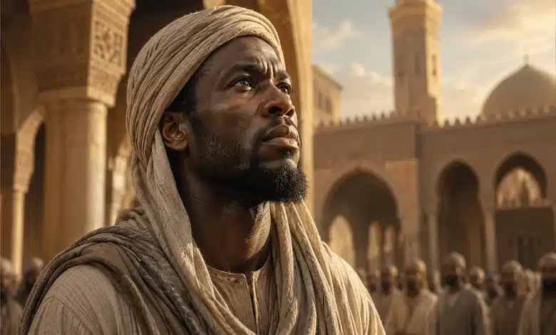 قصة مؤذن الرسول بلال من العبودية إلى سيادة التاريخ مواقف مؤذن الرسول بلال مع النبي محمد