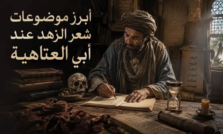 أبرز موضوعات شعر الزهد عند أبي العتاهية
