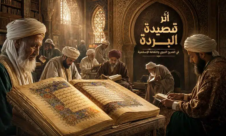 أثر قصيدة البردة في المديح النبوي والثقافة الإسلامية
