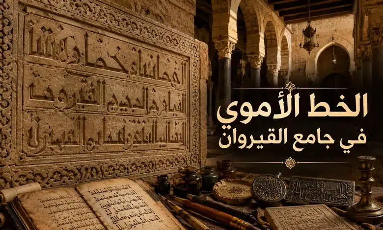 الخط الأموي في جامع القيروان وأثره الفني المستدام 
