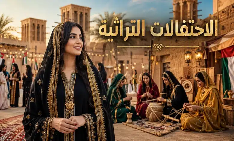 الزي الإماراتي النسائي في المناسبات والاحتفالات التراثية
