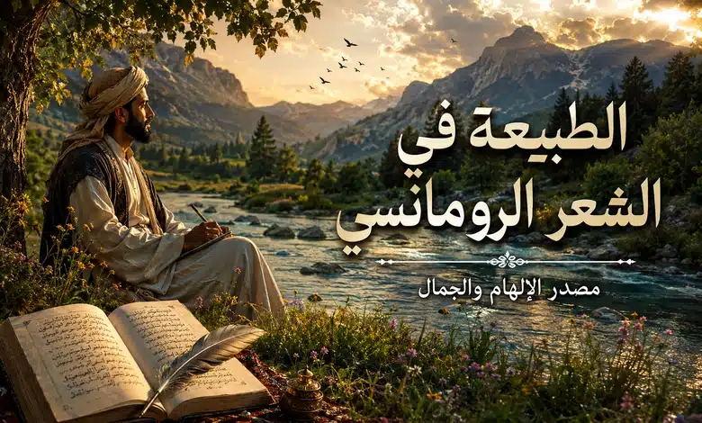 أهم خصائص المدرسة الرومانسية في الشعر العربي الطبيعة ومكانتها في المدرسة الرومانسية في الشعر العربي