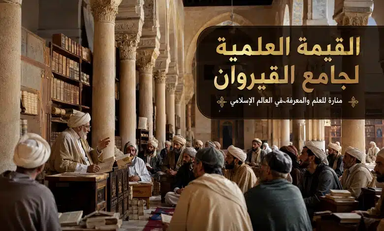 جامع عقبة بن نافع بالقيروان منارة العمارة الإسلامية المبكرة القيمة العلمية لجامع عقبة بن نافع بالقيروان