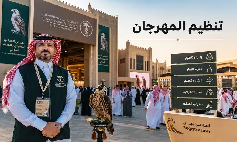 مهرجان الصقور والصيد السعودي بين إرث الأجداد وأصالة الحاضر المركز الوطني للصقور وتنظيم المهرجان السعودي