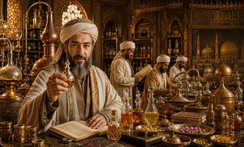 تاريخ العطور عند العرب خلال العصور الذهبية للحضارة العربية 