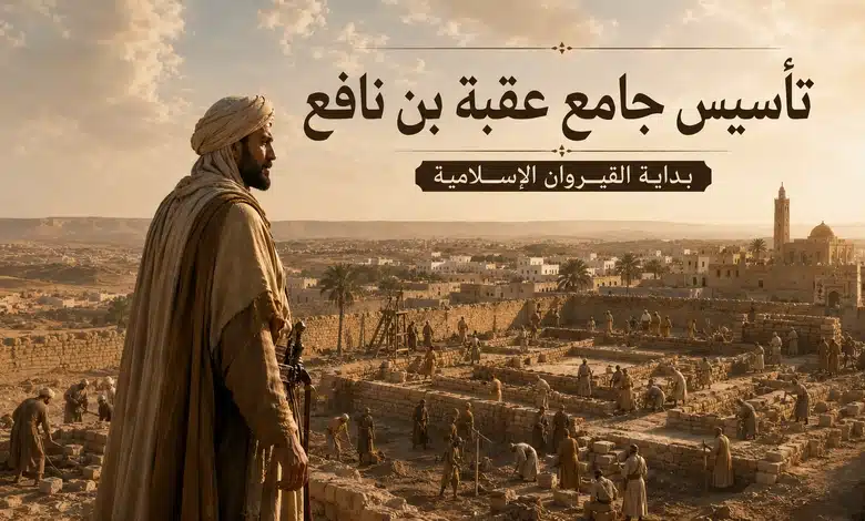 جامع عقبة بن نافع بالقيروان منارة العمارة الإسلامية المبكرة تاريخ جامع عقبة بن نافع بالقيروان وتأسيسه الإسلامي