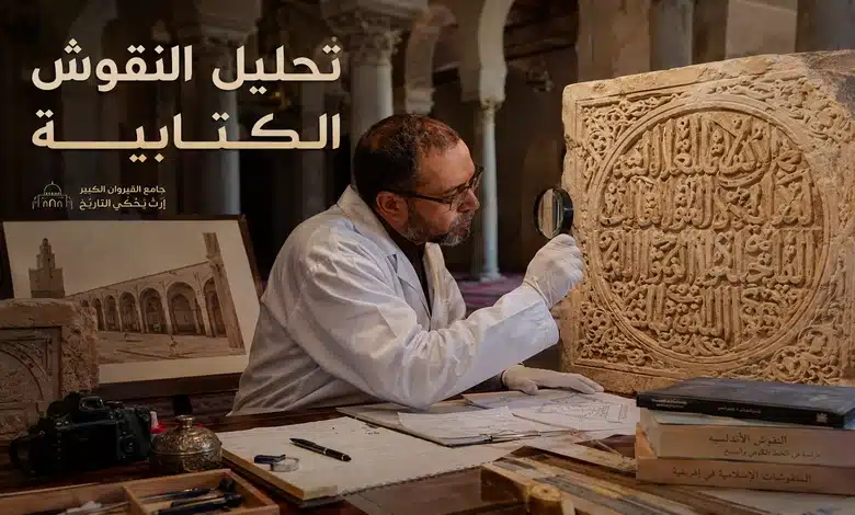 تحليل النقوش الكتابية بجامع القيروان من منظور أثري 