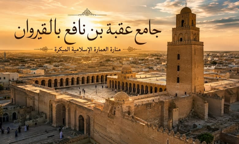 جامع عقبة بن نافع بالقيروان منارة العمارة الإسلامية المبكرة جامع عقبة بن نافع بالقيروان منارة العمارة الإسلامية المبكرة