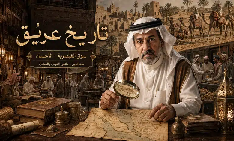 سوق القيصرية بالأحساء وأصوله التاريخية الممتدة عبر القرون
