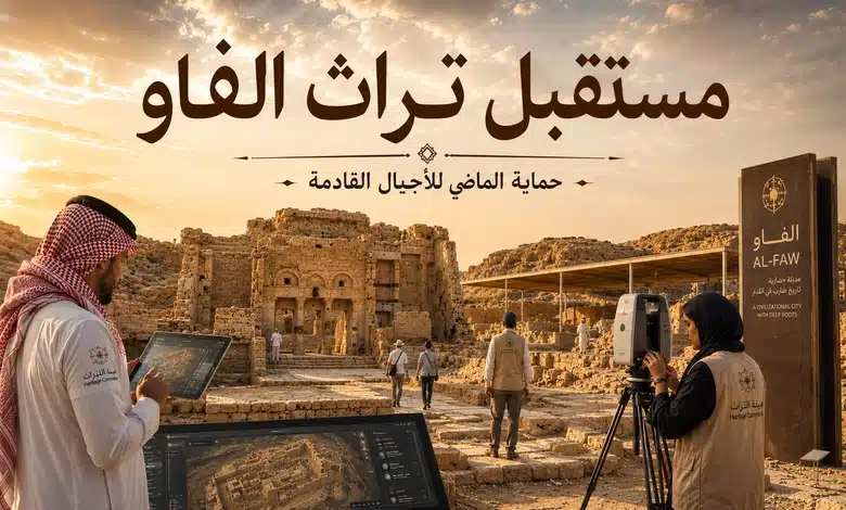أهم آثار واكتشافات قرية الفاو الأثرية مستقبل التراث الثقافي في قرية الفاو الأثرية