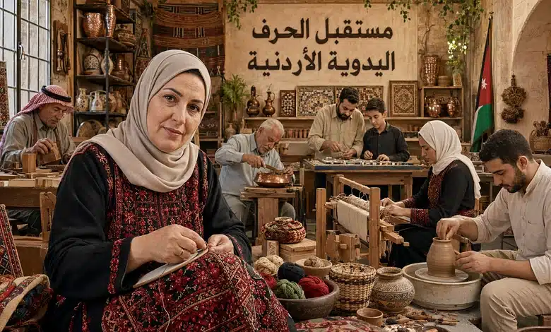 مستقبل الحرف اليدوية الأردنية في ظل التغيرات المعاصرة