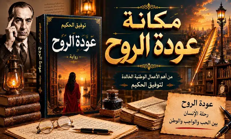 تحليل رواية عودة الروح من أبرز روايات توفيق الحكيم الوطنية مكانة رواية عودة الروح بين أبرز روايات توفيق الحكيم الوطنية