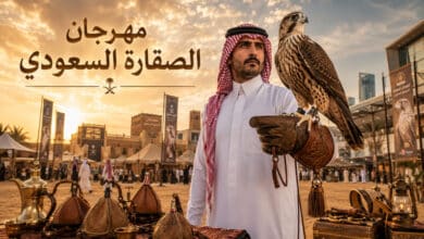 مهرجان الصقور والصيد السعودي بين إرث الأجداد وأصالة الحاضر مهرجان الصقور والصيد السعودي بين إرث الأجداد وأصالة الحاضر