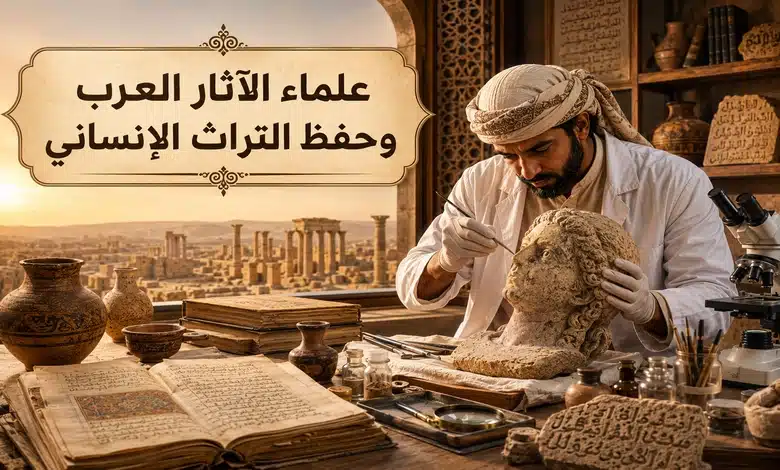 أشهر علماء الآثار العرب ودورهم في حفظ التراث الإنساني 